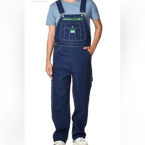 LIBERTY MENS Dark Blue Work Overalls SIZE 38/32 NWOT